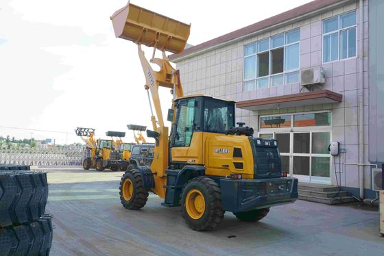 Hydraulic Front End Compact Wheel Loader Air Conditioning Option