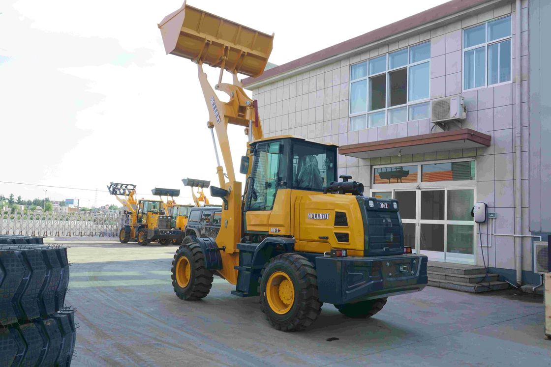Hydraulic Front End Compact Wheel Loader Air Conditioning Option