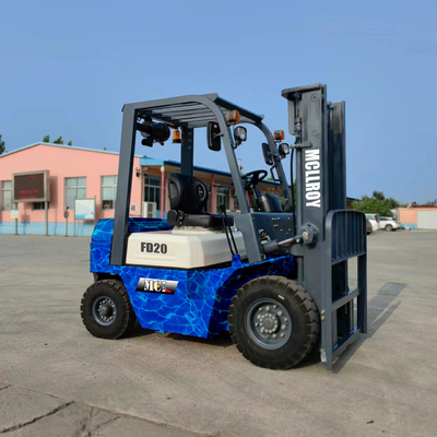 ইঞ্জিন XinChai 490 BPG Mitsubishi S4S Isuzu C240নিম্ন গোলমাল স্তর ফোর্কলিফ্ট ট্রাক চাকা ট্র্যাক 970/970 মিমি কমপ্যাক্ট ফোর্কলিফ্ট